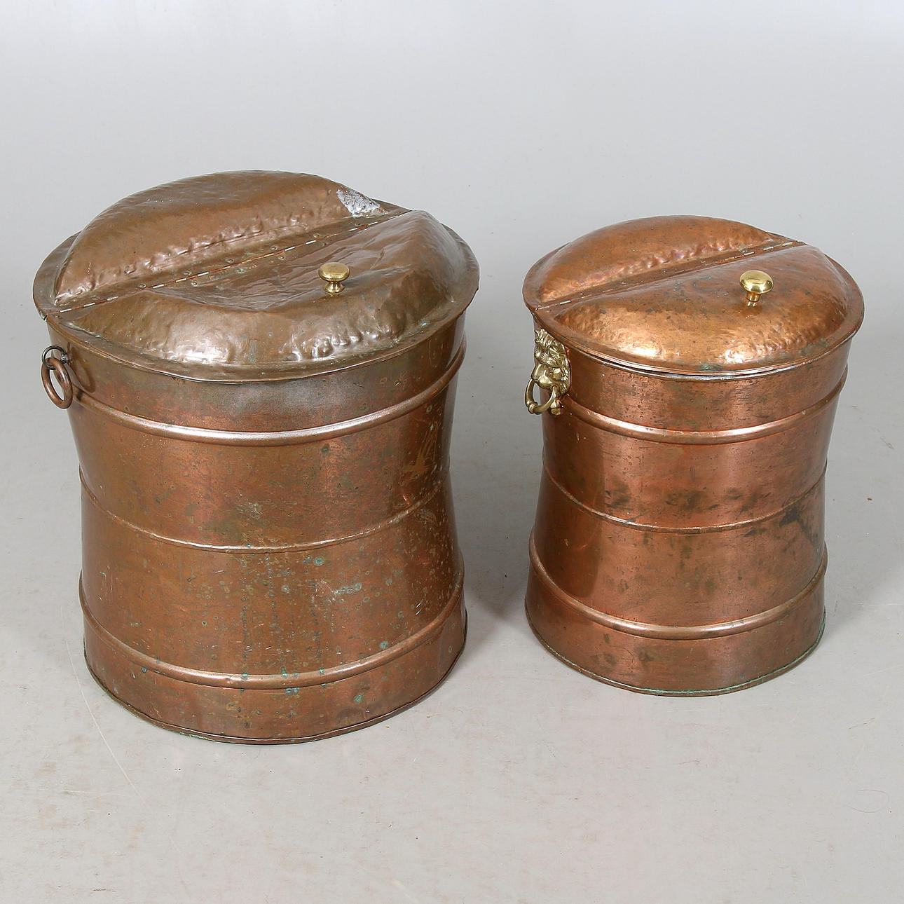 VATTENTUNNOR, 2 st. 1800-tal.