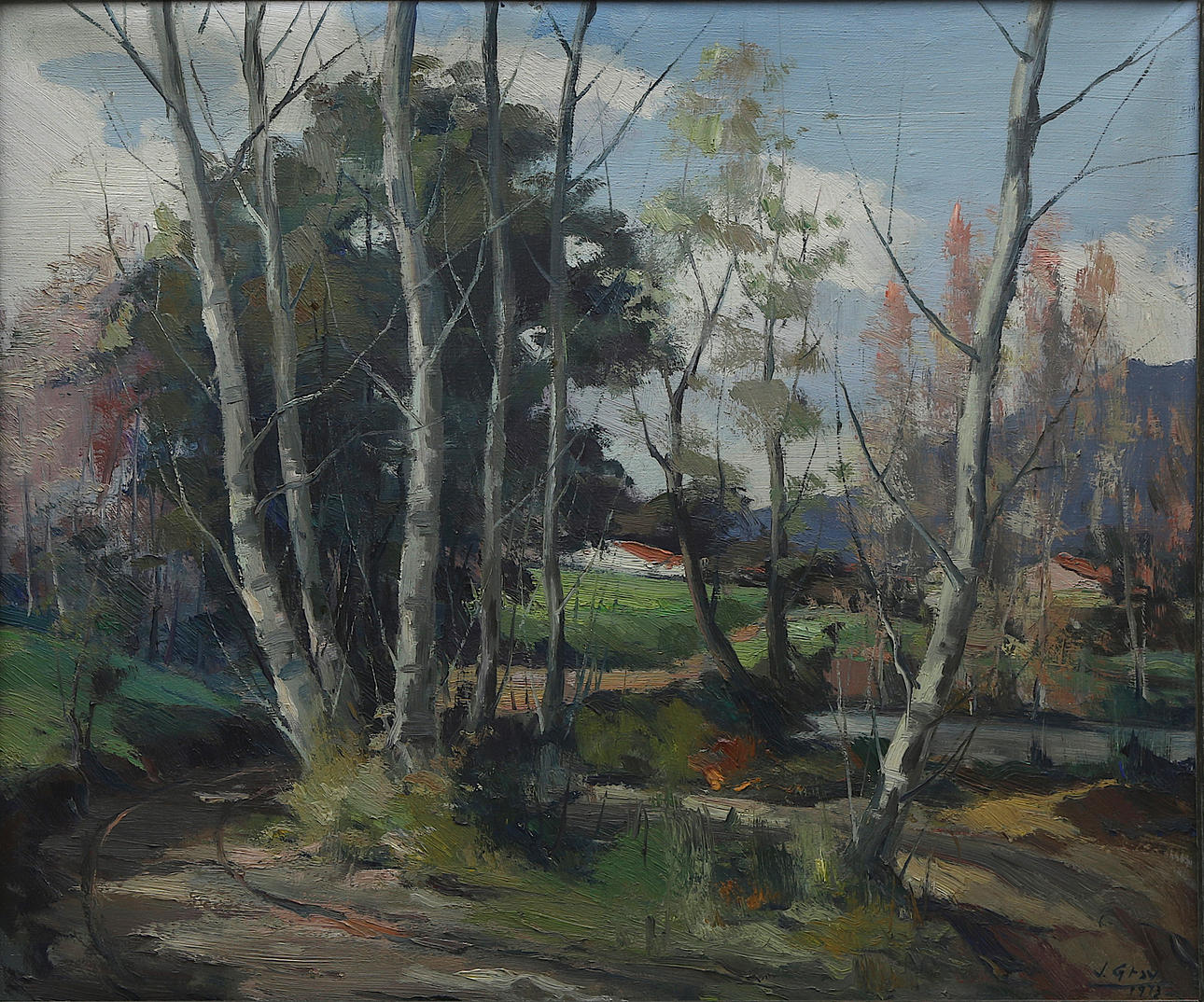 JOAN GRAU I MAS. Paisaje.