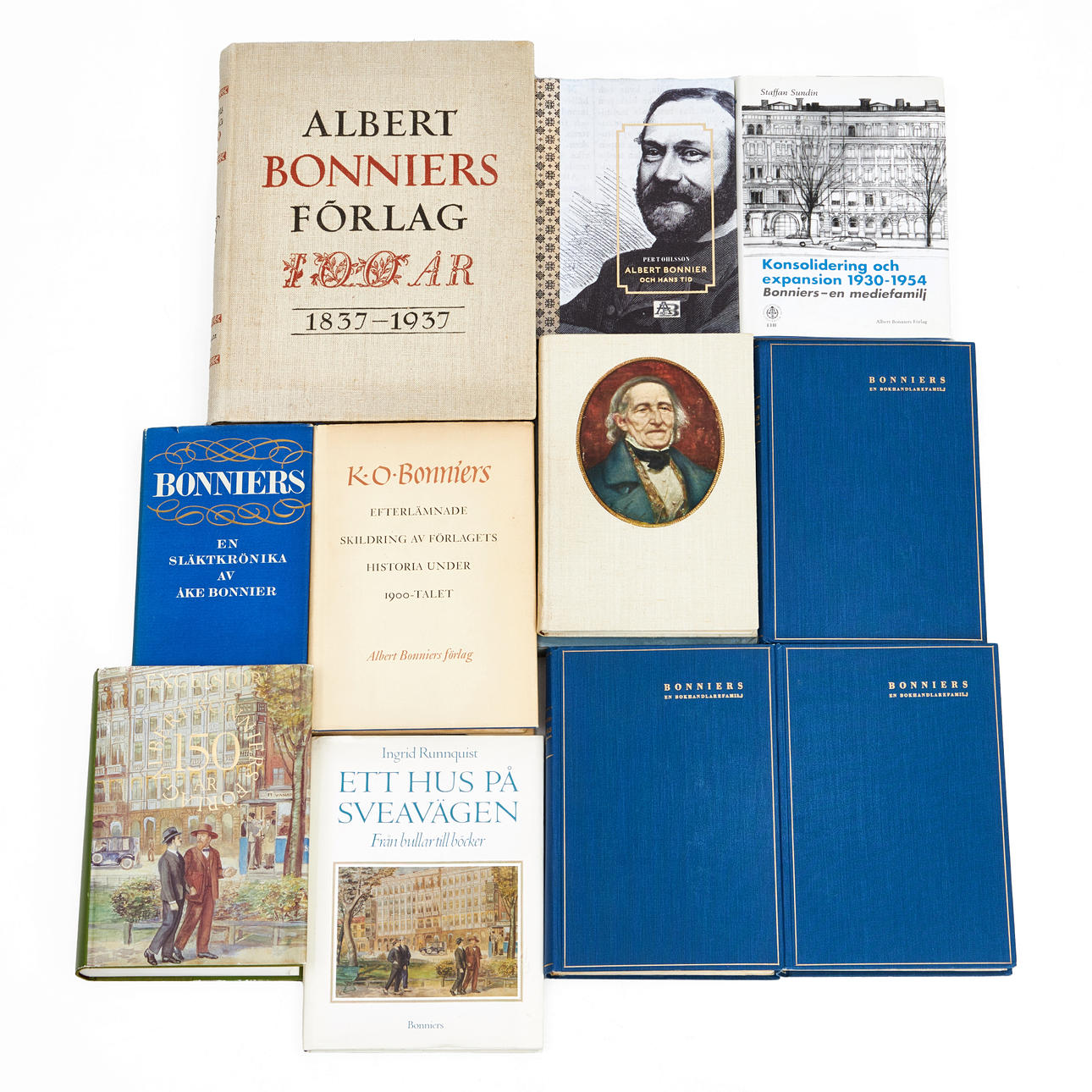 BONNIER-HISTORIA (11 vol.)