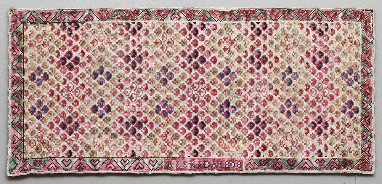 VÄVNAD, allmoge, daterad 1808.