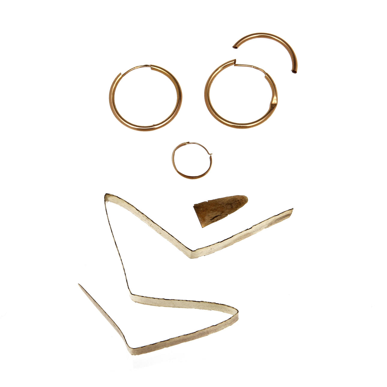 GULD, 18K rödguld. Vikt 9,3 g.