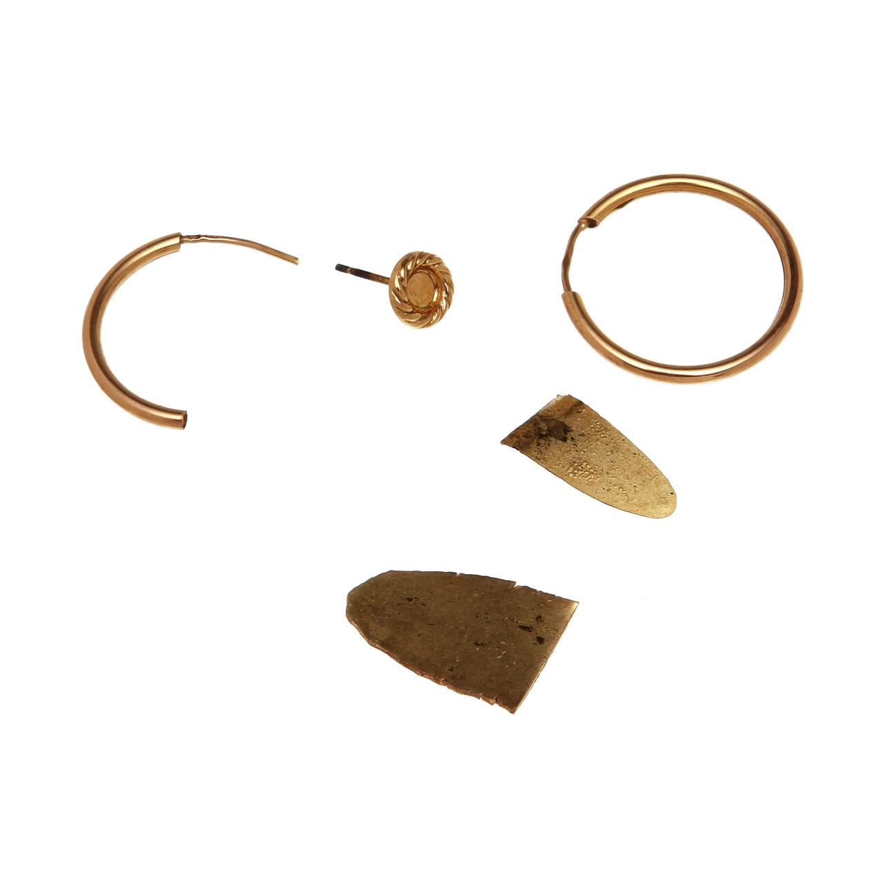 GULD, 18K rödguld. Vikt 3,2.