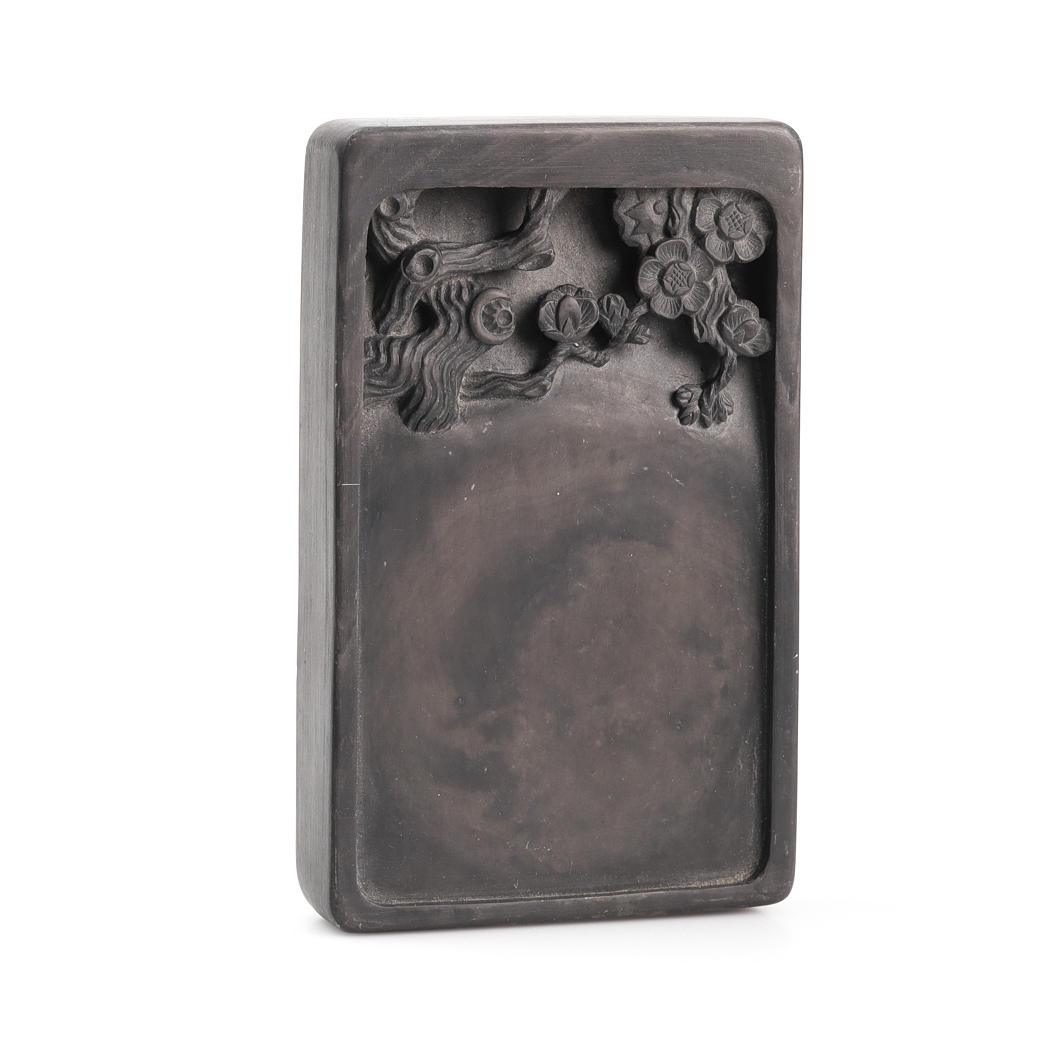 Ein chinesischer Tintenstein, 20. Jahrhundert.