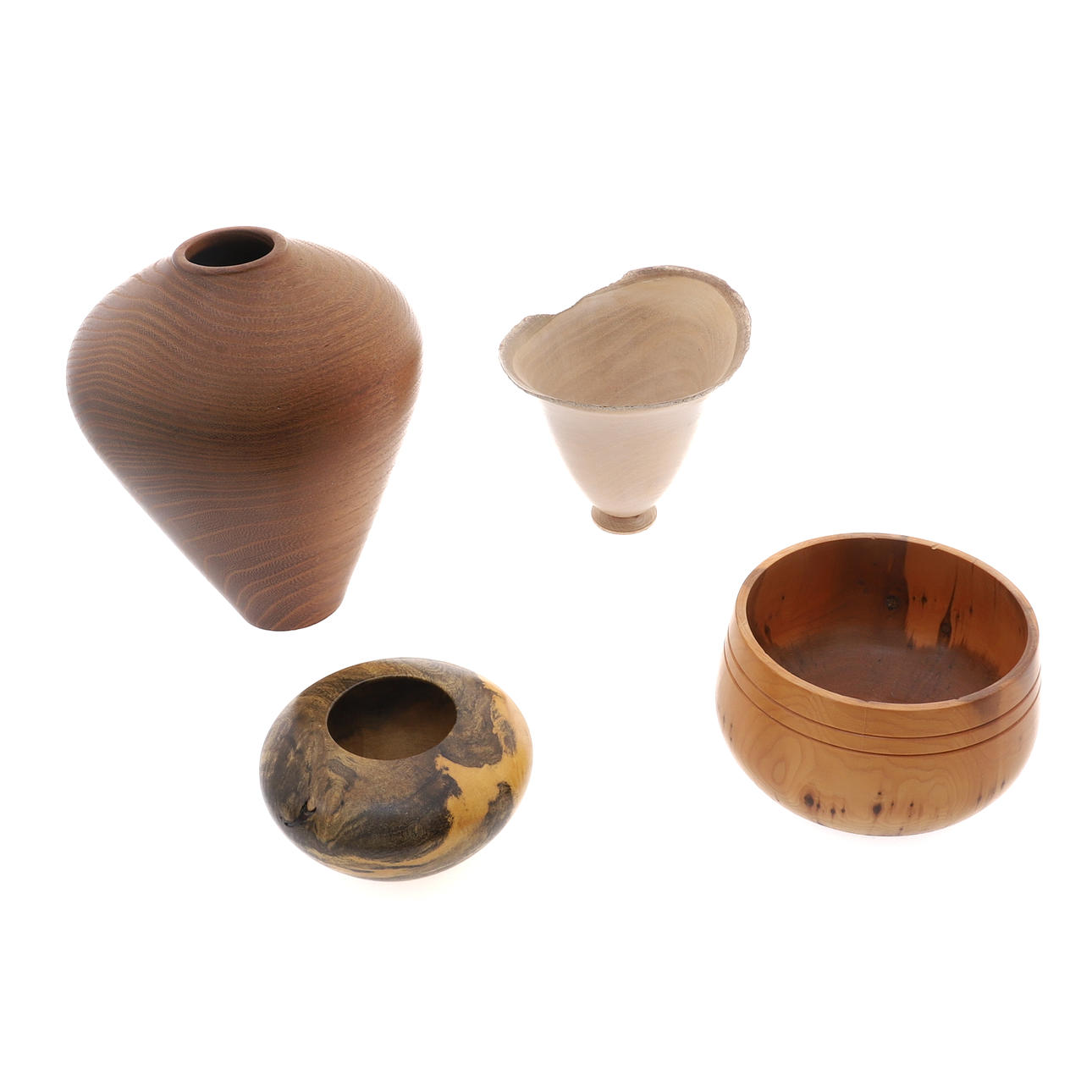 DOUGLAS A. CRAWFORTH. A WOODTURNED BOWL.