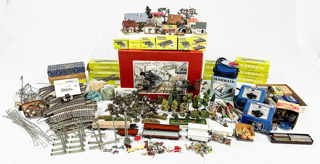 MÄRKLIN, iso tontti, 1900-luku.