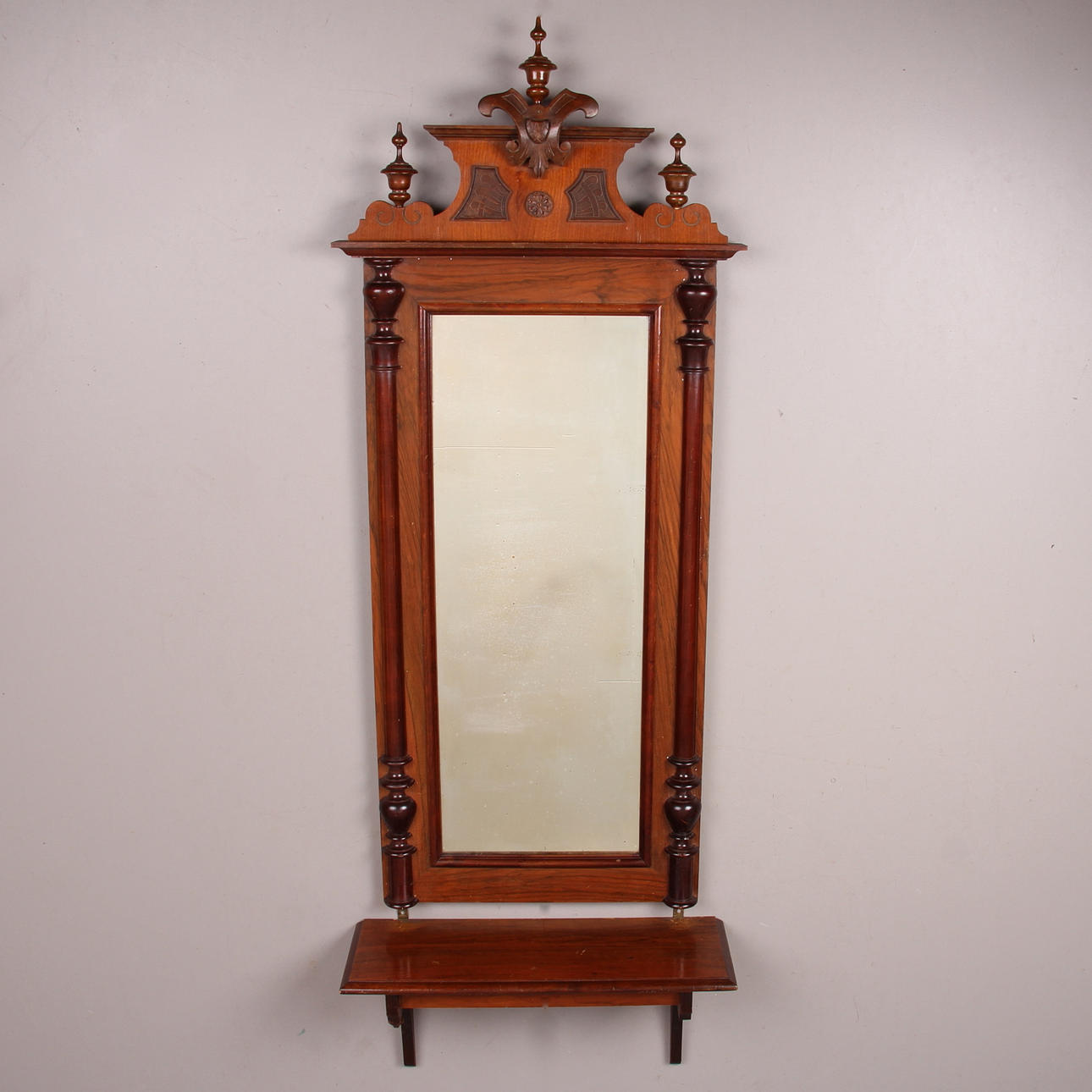 SPEGEL, samt konsolbord, nyrenässans, 1800-tal.