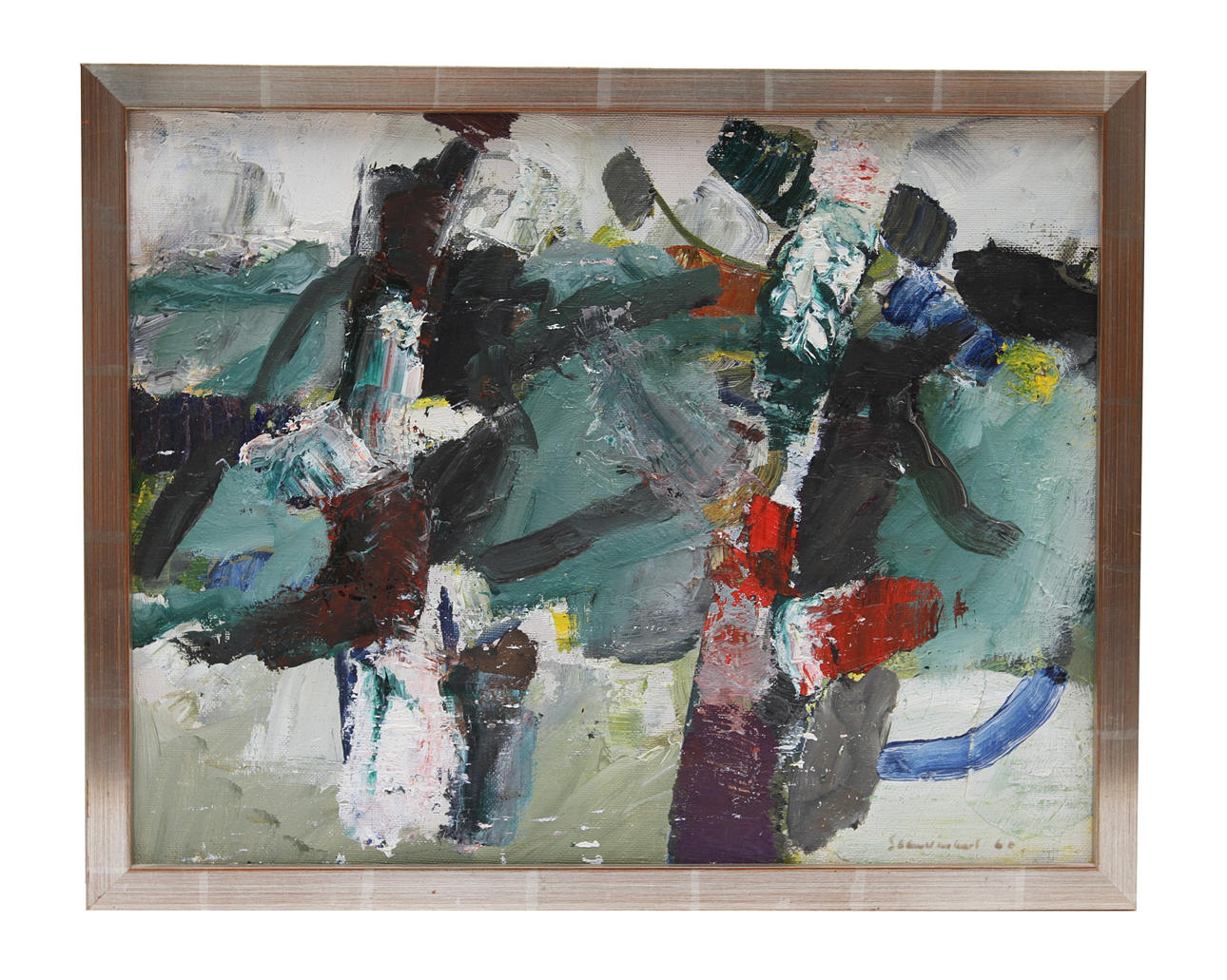 JAN STENVINKEL. olja på duk, sign.