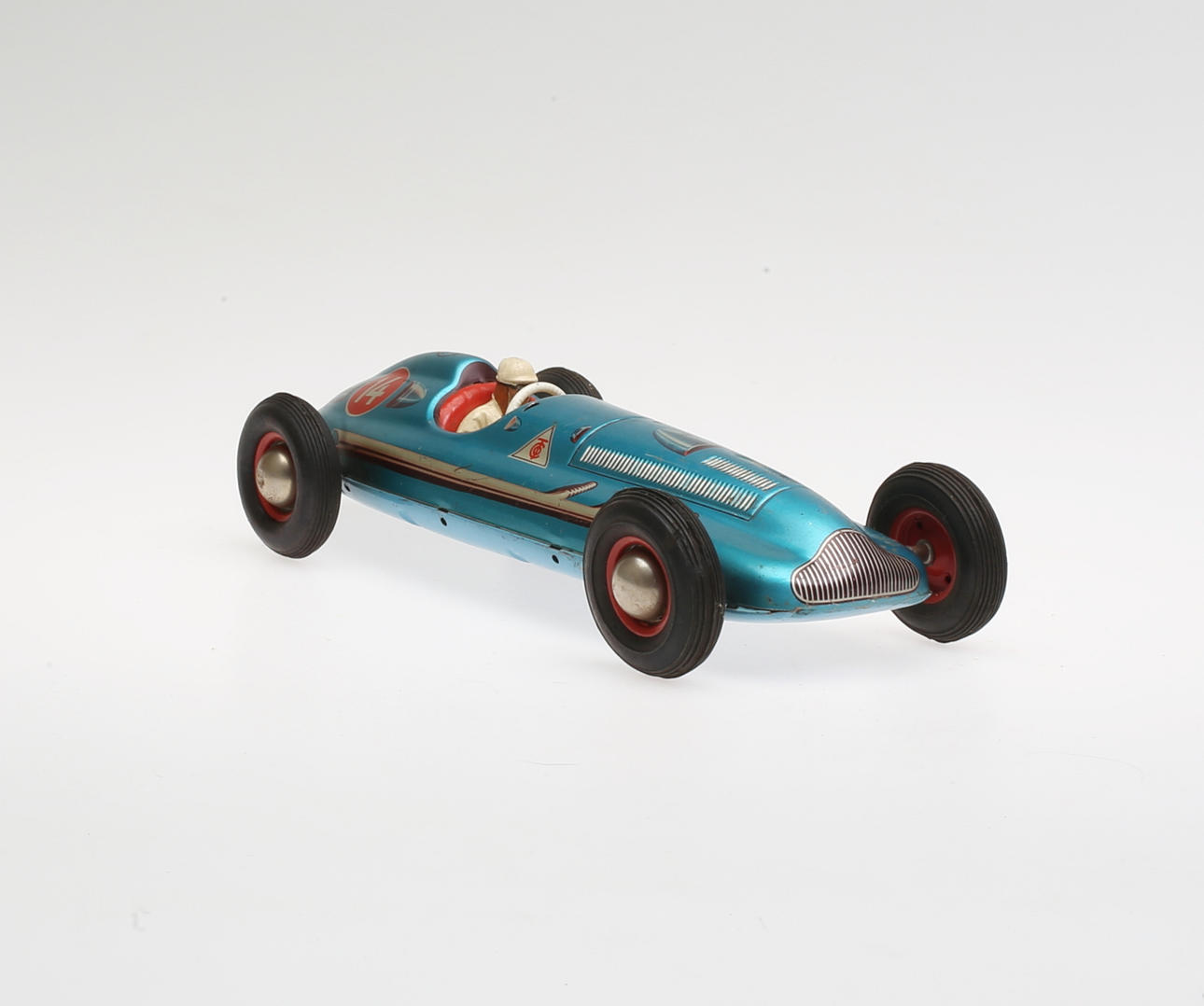 PLÅTLEKSAK, sportbil, 1950-tal.