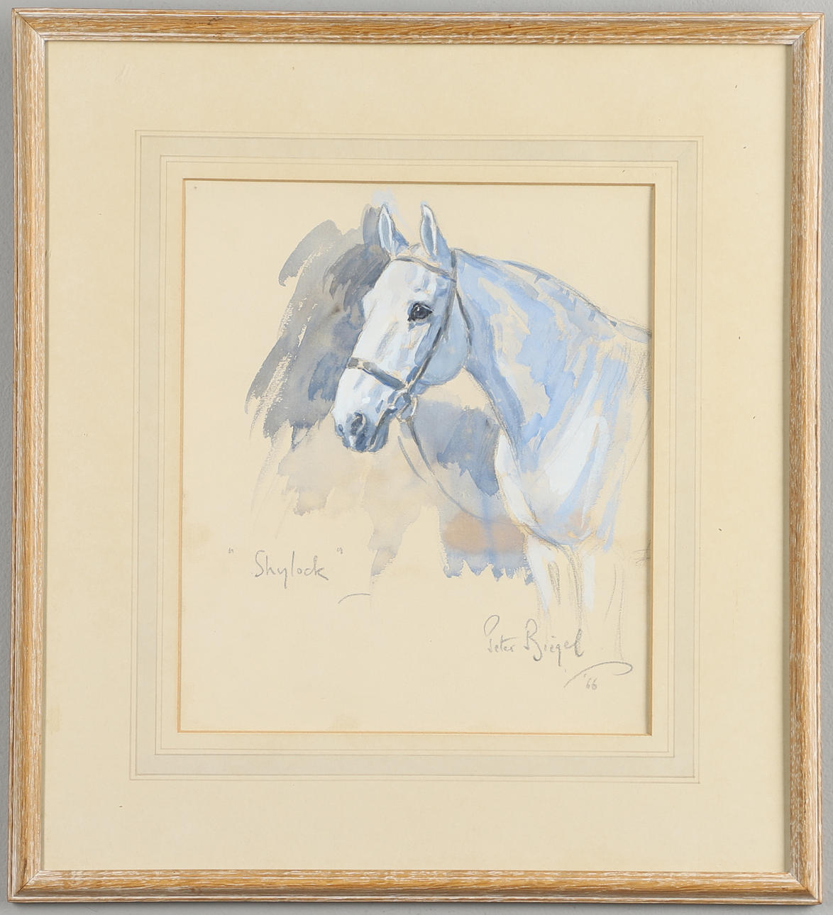 PETER BIEGEL (1913-1988). SHYLOCK.