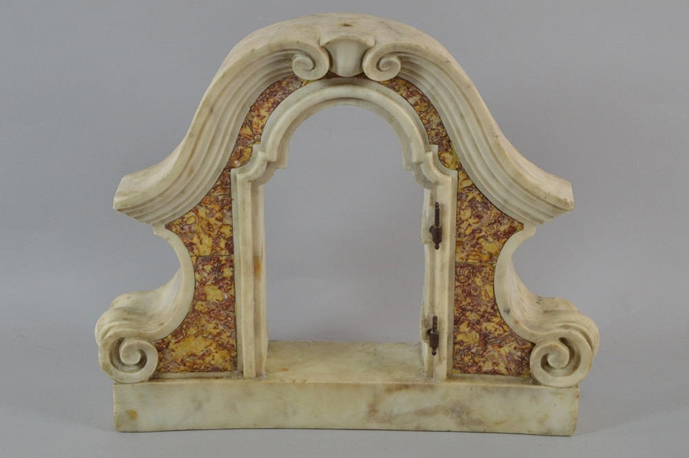 TABERNAKELRAM, Renässans, marmor, Italien, troligen 1500/1600-tal.