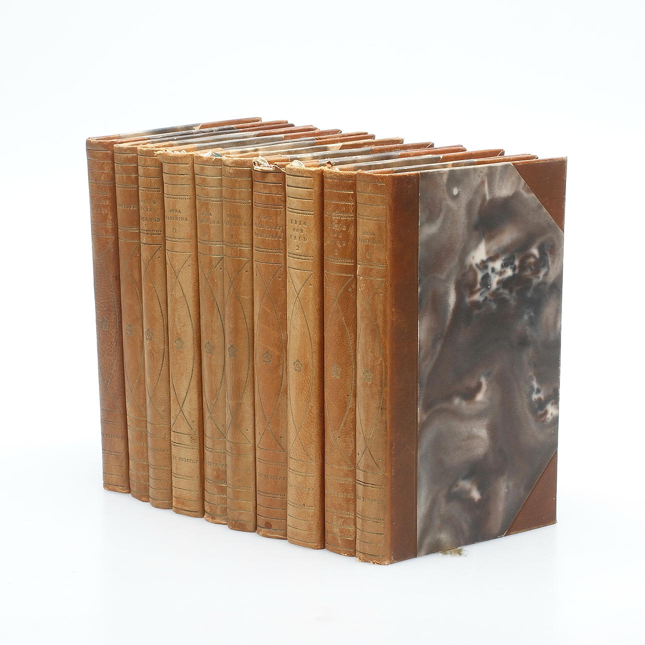 BÖCKER, 10 st, Leo Tolstoj, Malmö 1928-1929.