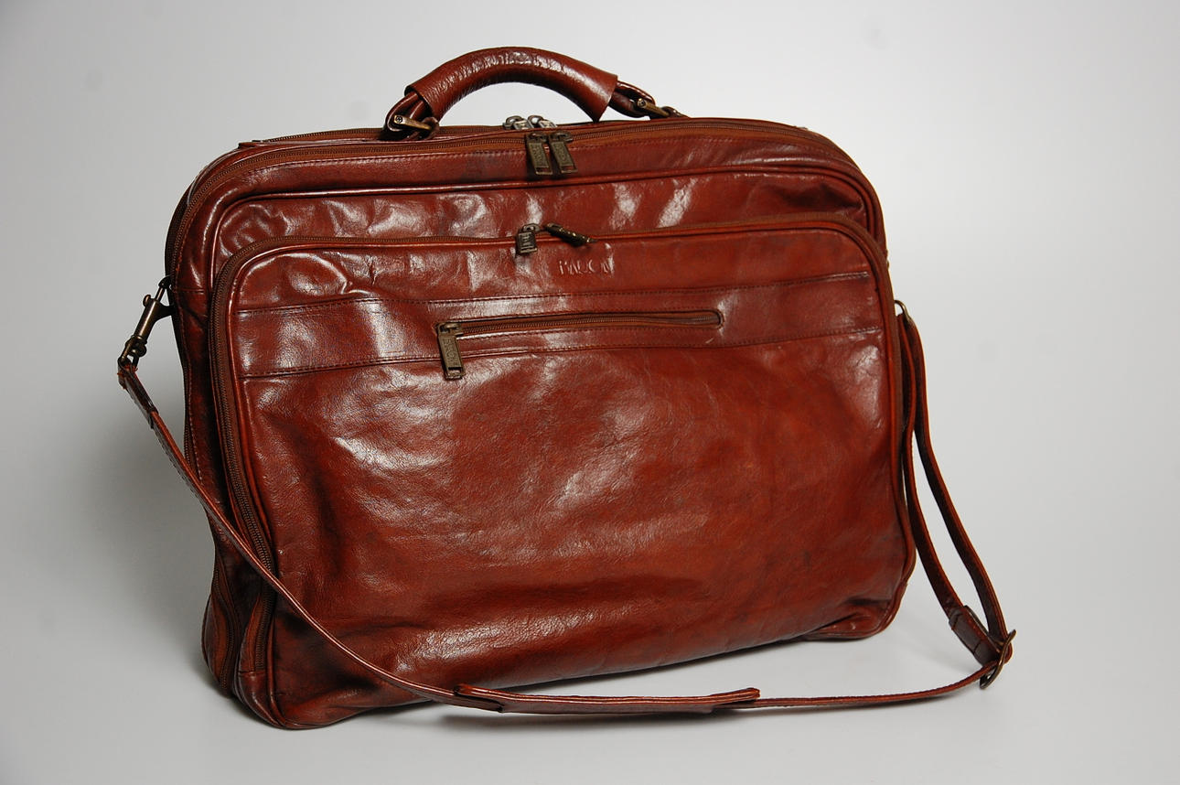 VÄSKA, skinn, " Baron ".