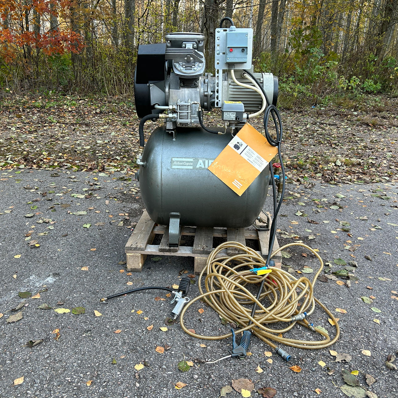 ATLAS COPCO, Airlet LE6, compressor.