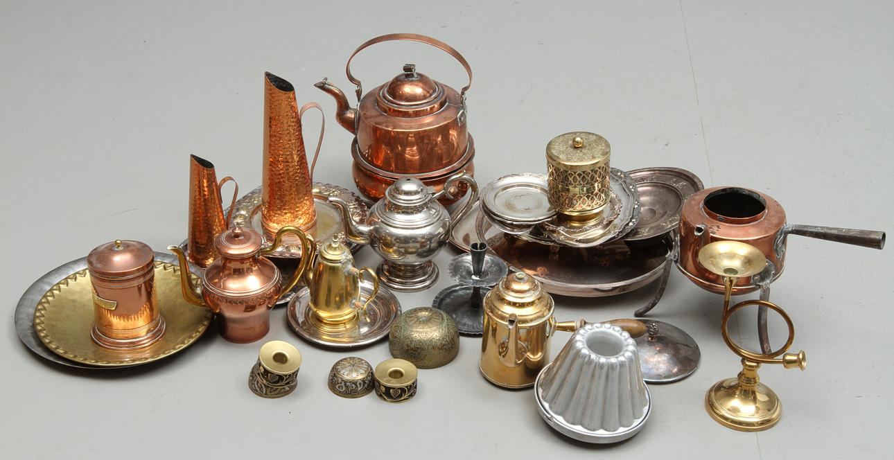 PARTI METALL, mestadels 1900-tal.