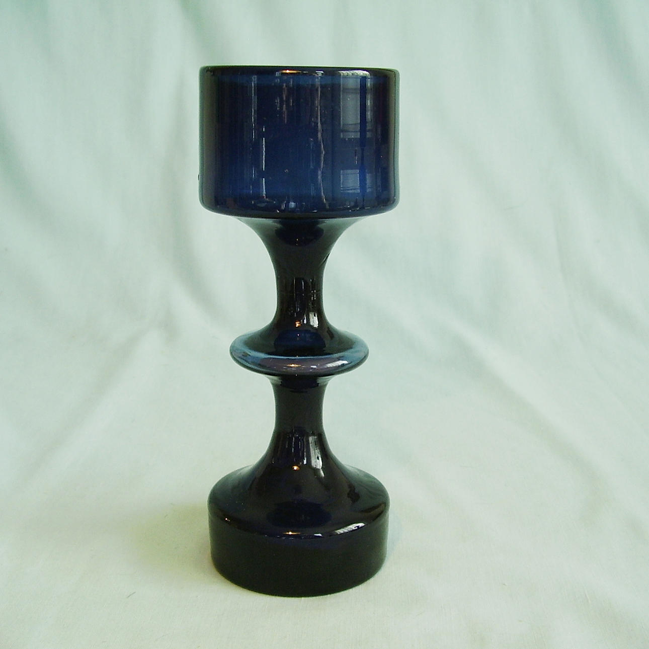 KAJ FRANCK. LJUSSTAKE, signerad K. Franck Finland Nuutajärvi 1960-tal.