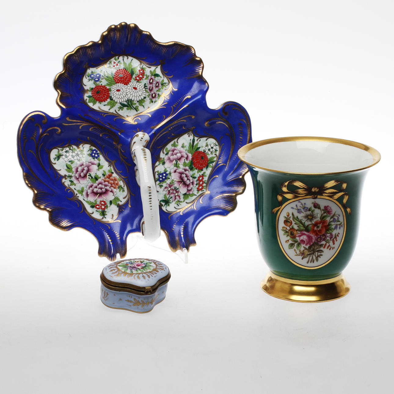 PORSLIN, 3 delar, bl a Krautheim.