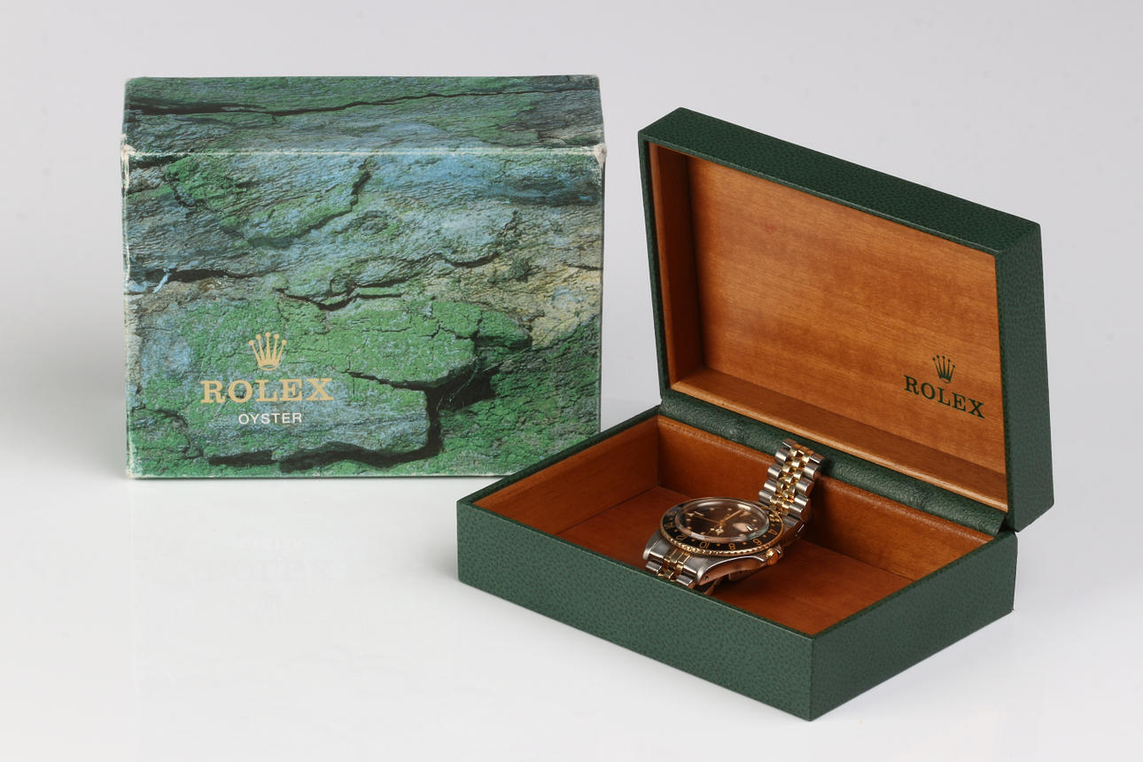 RELOJ ROLEX GMT MASTER PERPETUAL PARA HOMBRE.