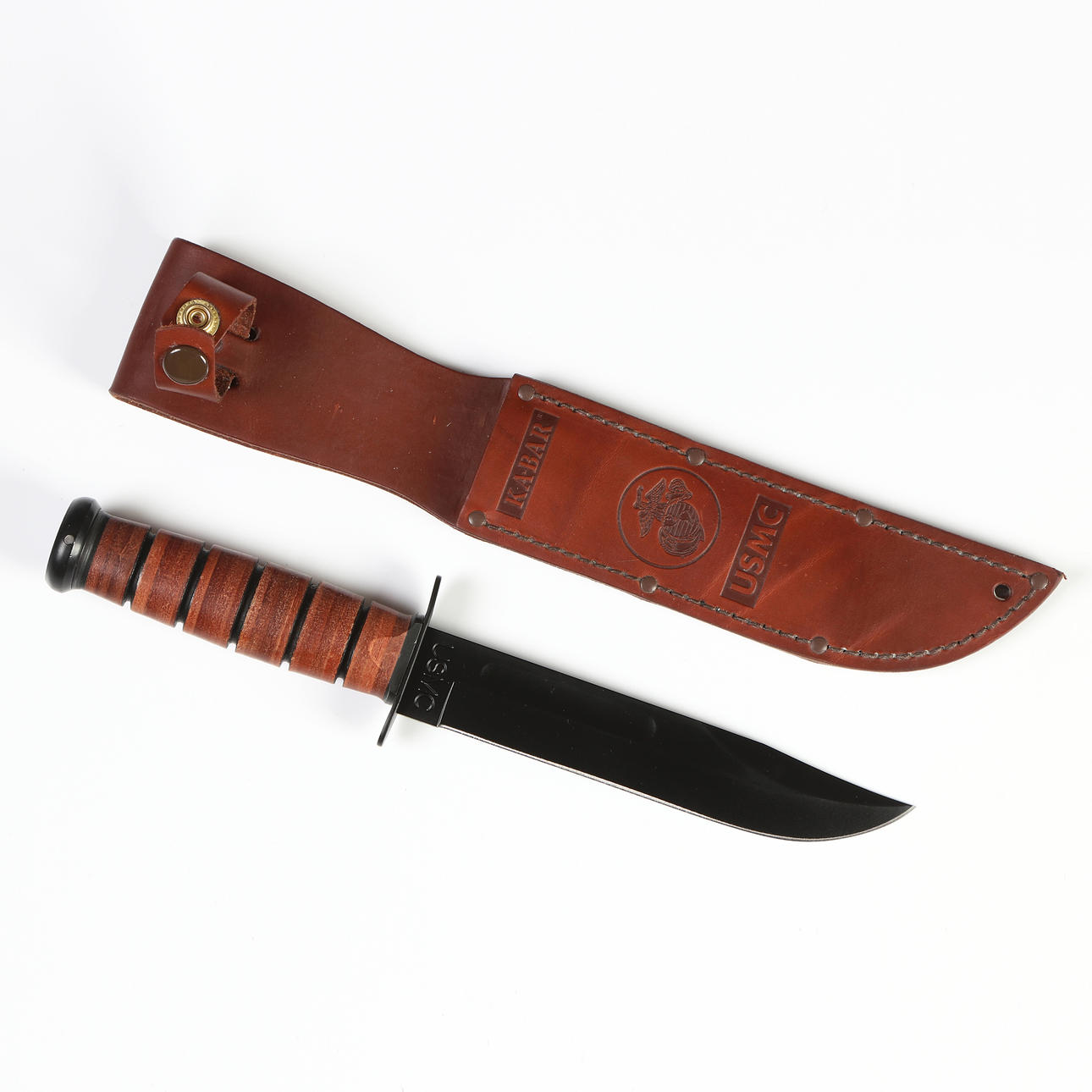 CUCHILLO DE COMBATE KA-BAR USMC.