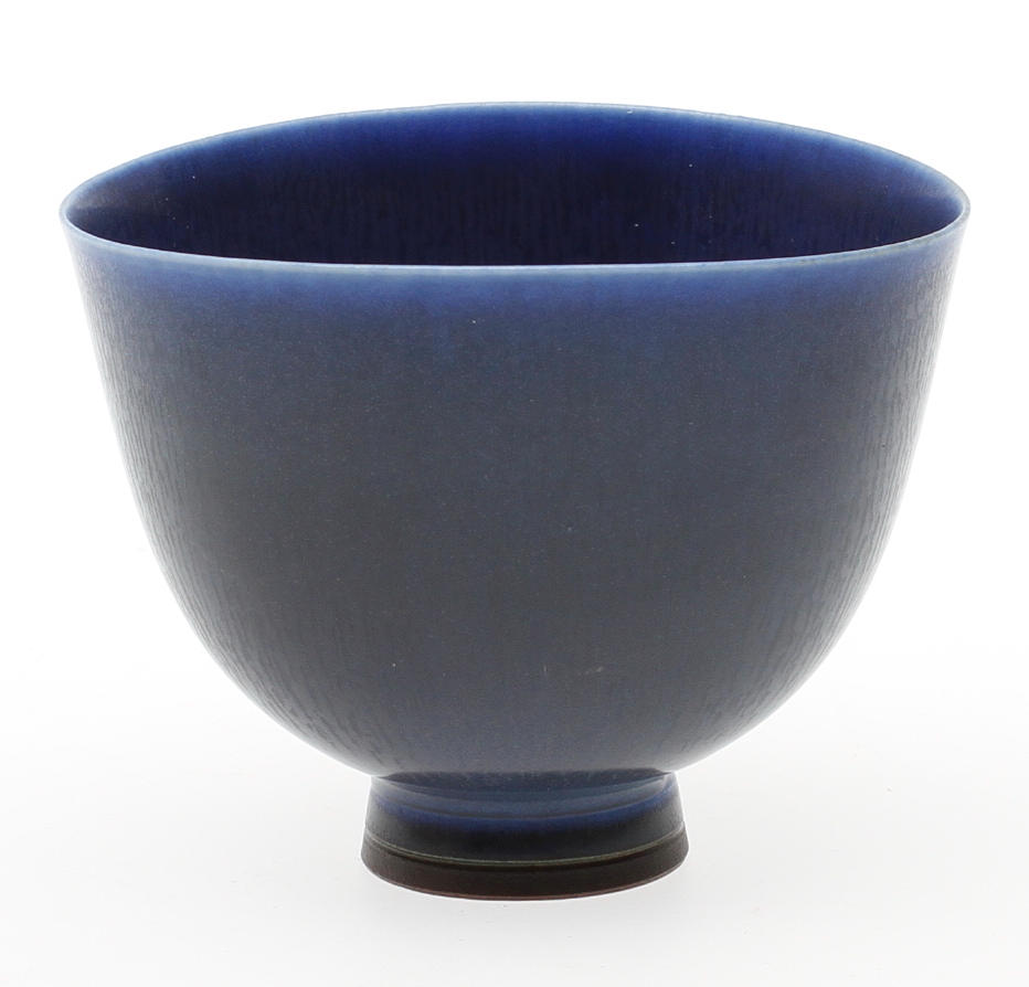 SKÅL, stengods, Berndt Friberg, Gustavsbergs studio 1956, signerad.