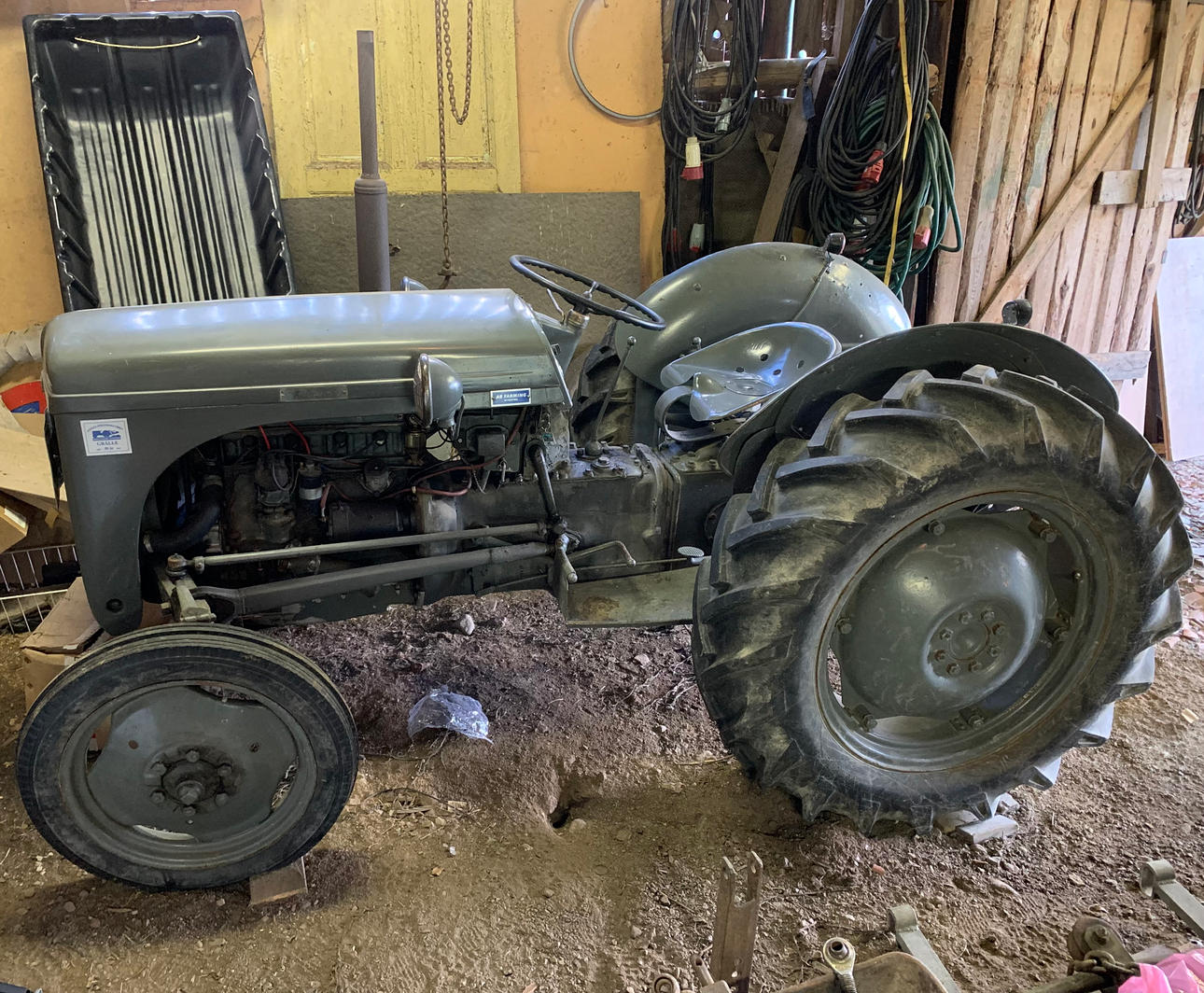 TRAKTOR, Ferguson Ted 20 "Grålle", 1951.