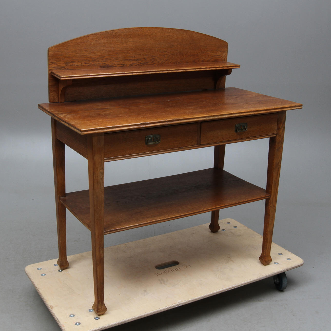 BORD med lådor och hylla, jugend, 1900-tal.