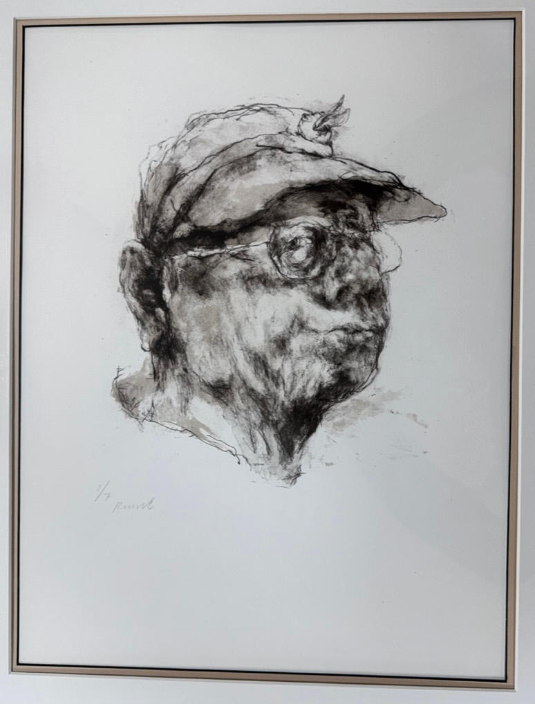 RUNE CLAESSON. Litografi.