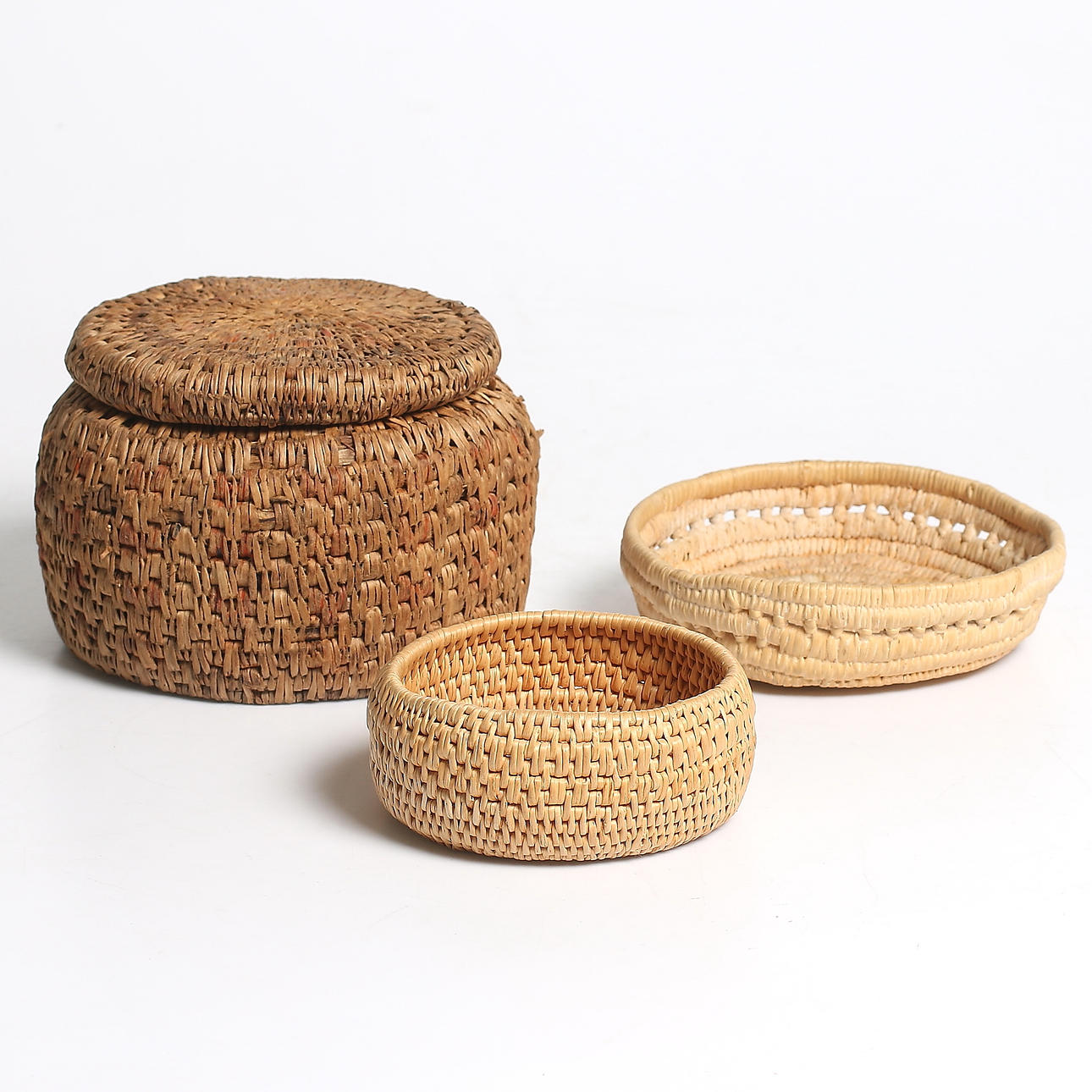 ROTKORGAR, 3 st, Allmoge, 1800/1900-tal.