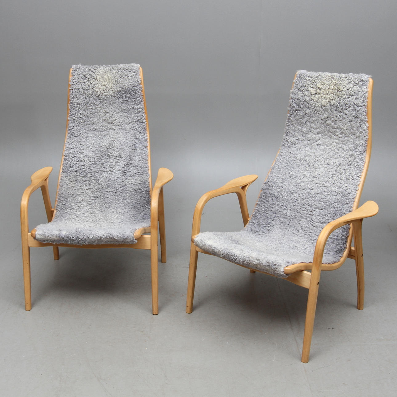 FÅTÖLJER 1 par, "Lamino", Yngve Ekström, Swedese.