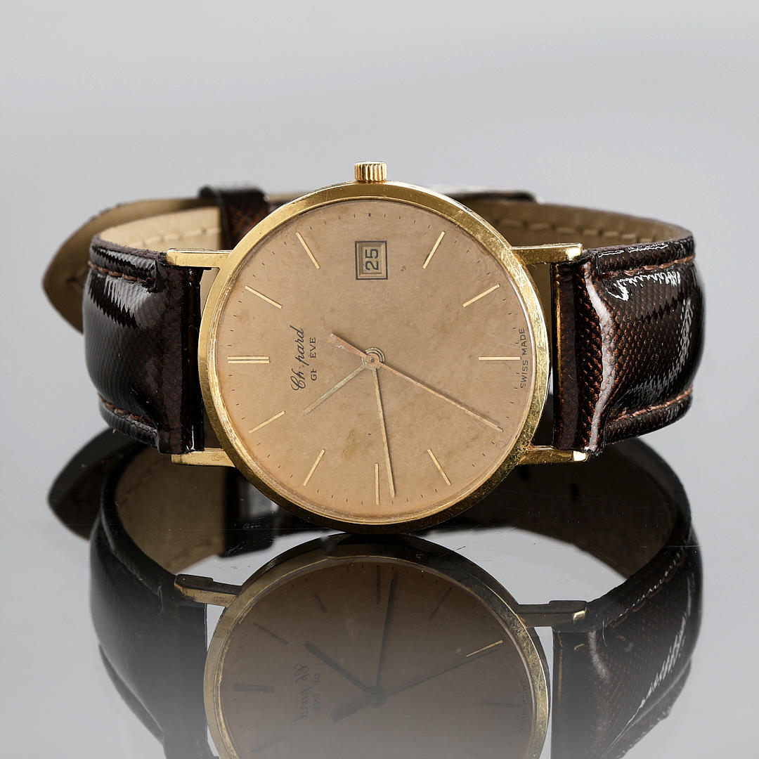 ARMBANDUHR, 18 Karat Gold, Chopard, Geneve Quartz.