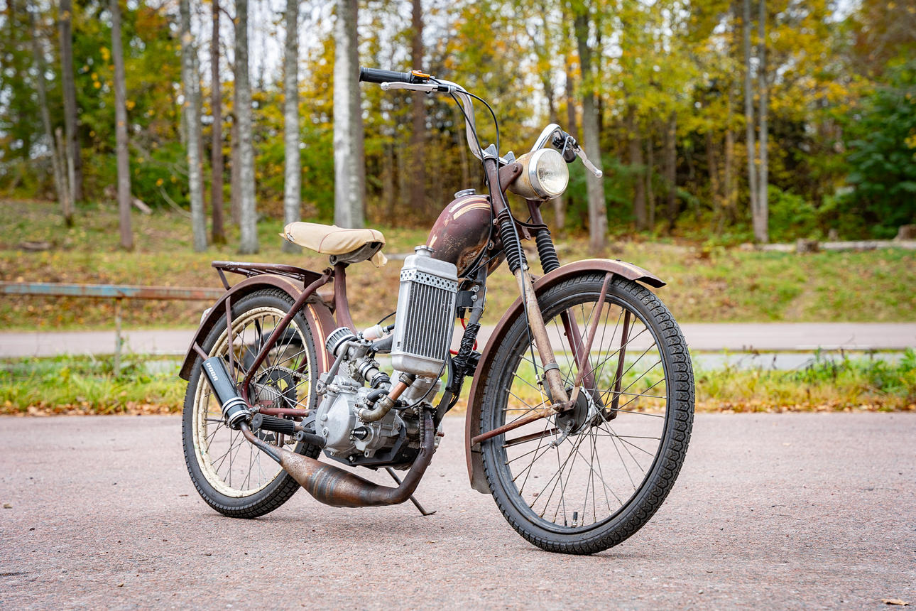 MONARK SPEED, convertida de 88 cc, 1950/60, Suecia.