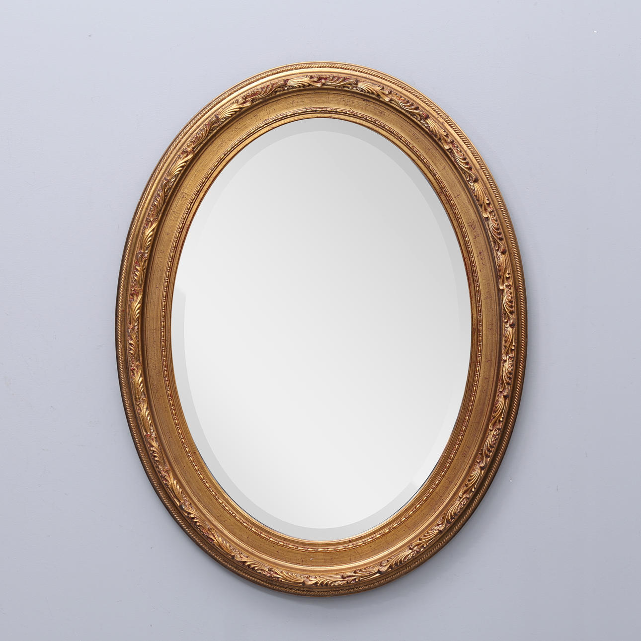 SPEGEL, förgylld, samtida.