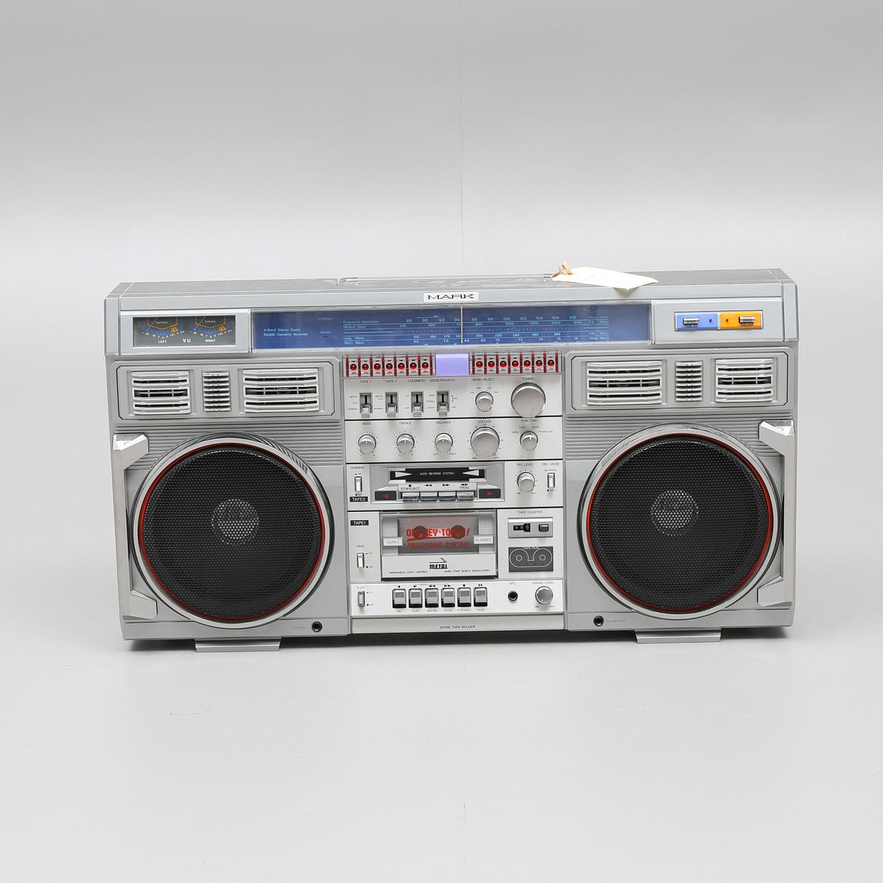 BÄRBAR STEREO för kassett, s k "bergsprängare", Mark.