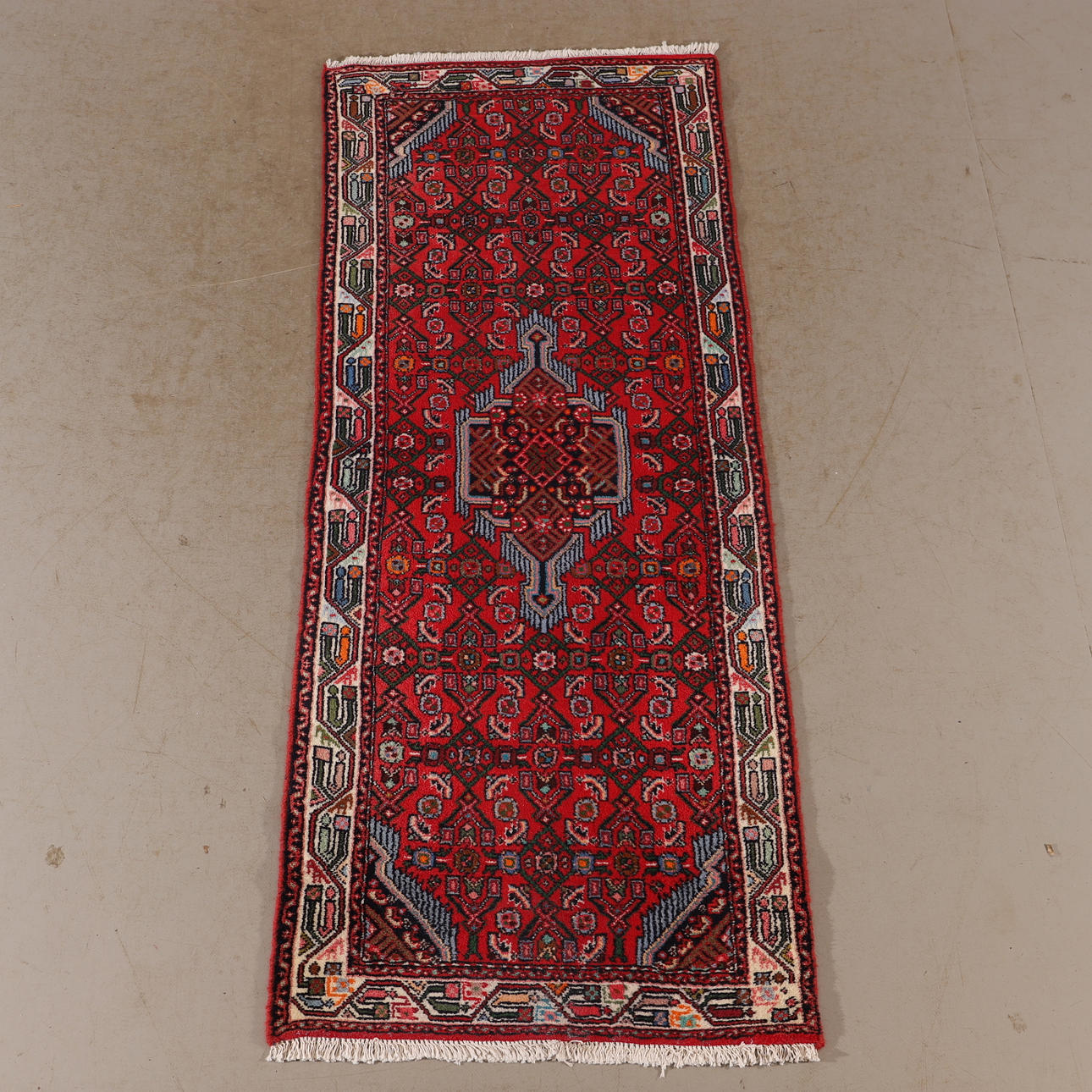 A CARPET, oriental, 190 x 75 cm.