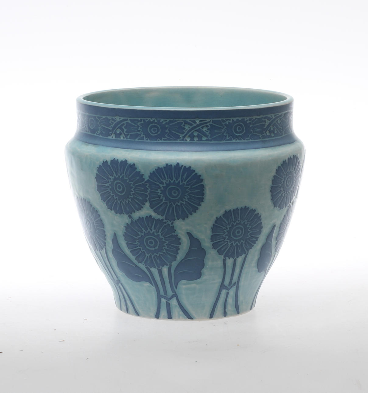 VAS, sgrafitto, Elsa Engeström, Gustavsberg, 1915.