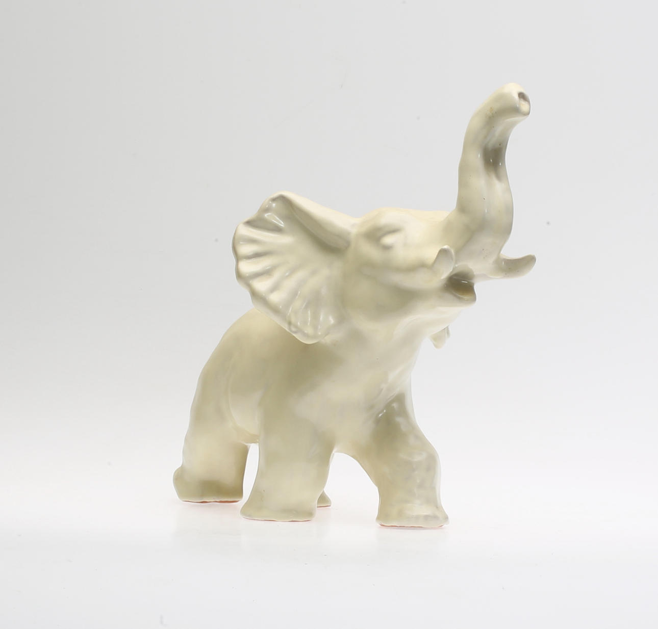 FIGURIN, Elefant, lergods, Vicke Lindstrand, Upsala-Ekeby.