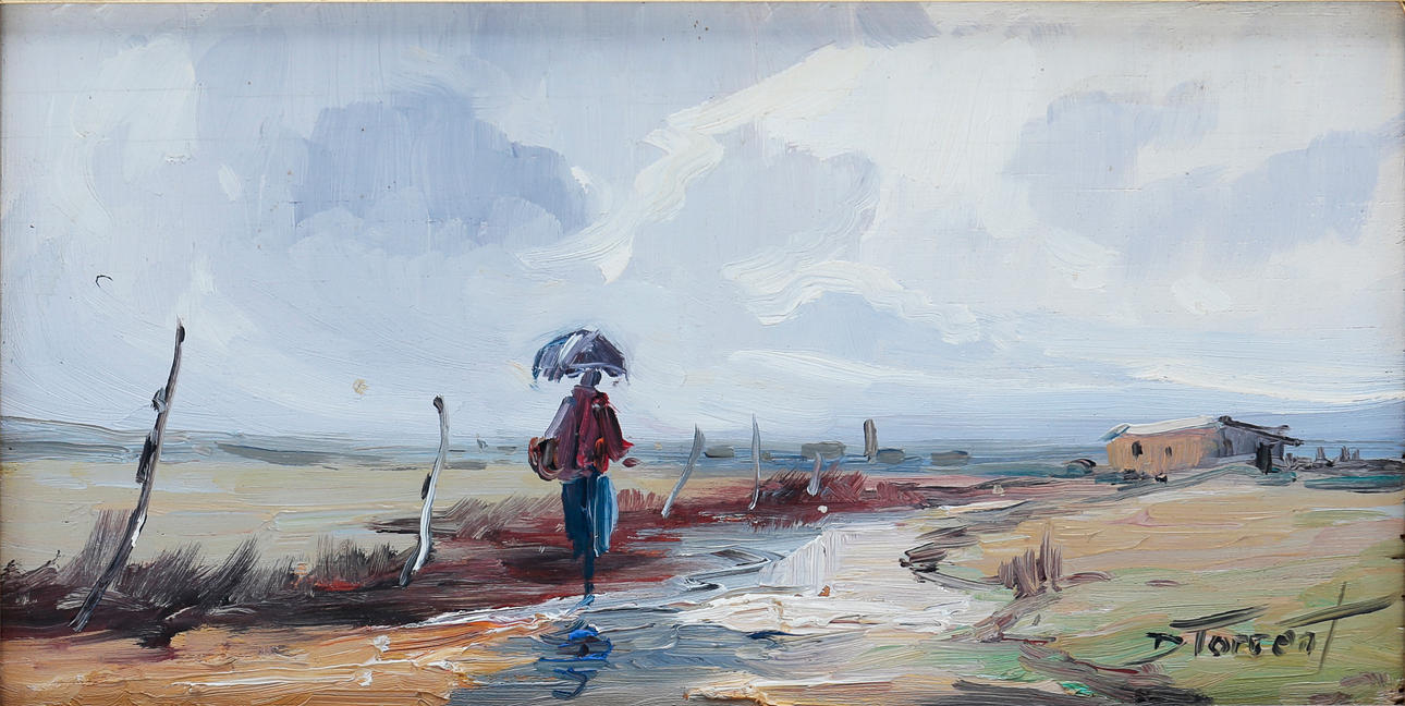 DIEGO TORRENT. "Lluna en el Ampurdán"·.