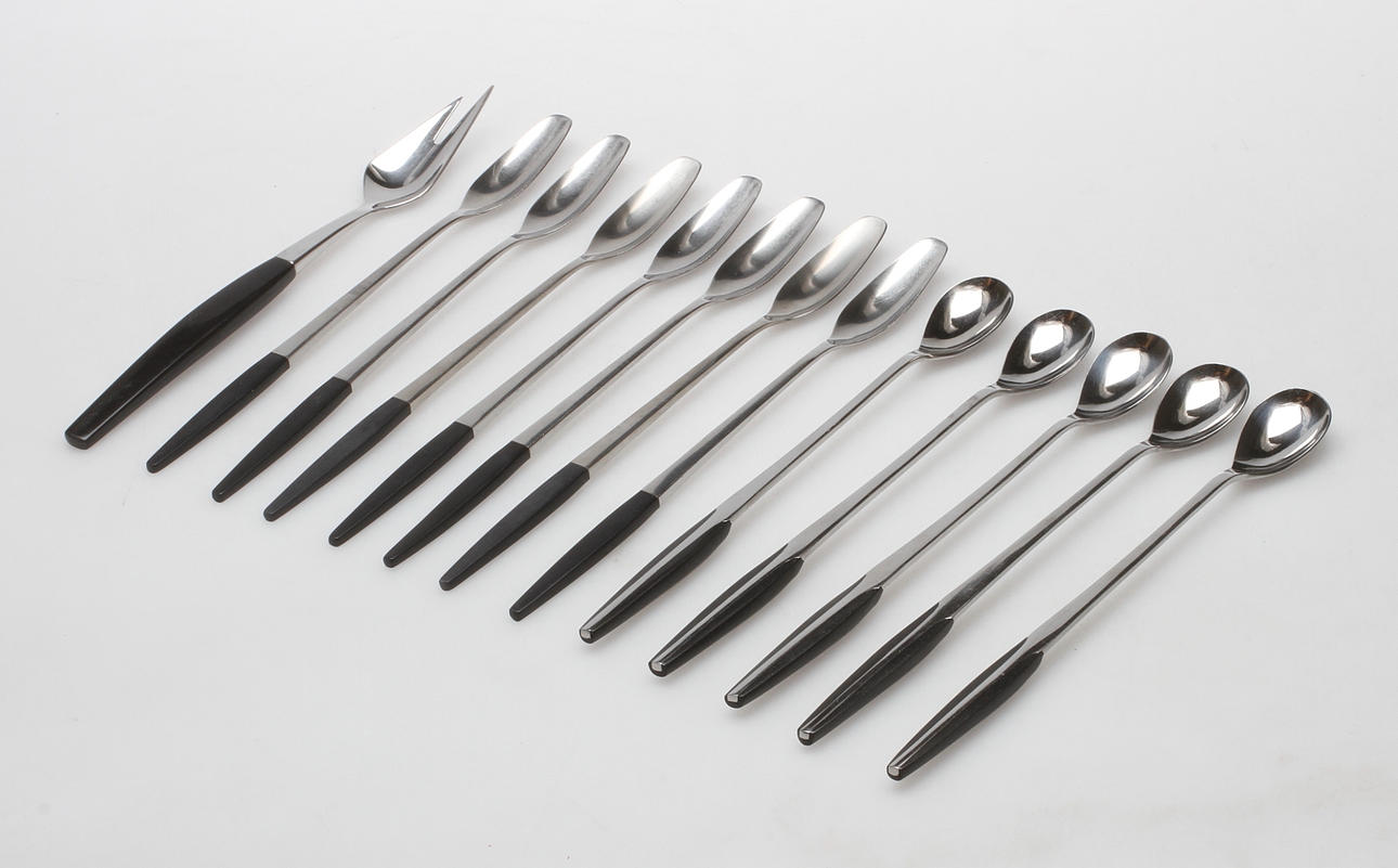 BESTICK, 13 delar, "Focus Delux" Gense, Nils Johan och Eldan.