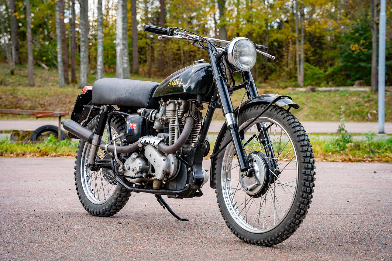 ARIEL VCH, modelo Competition 500, 1951/52, Inglaterra.