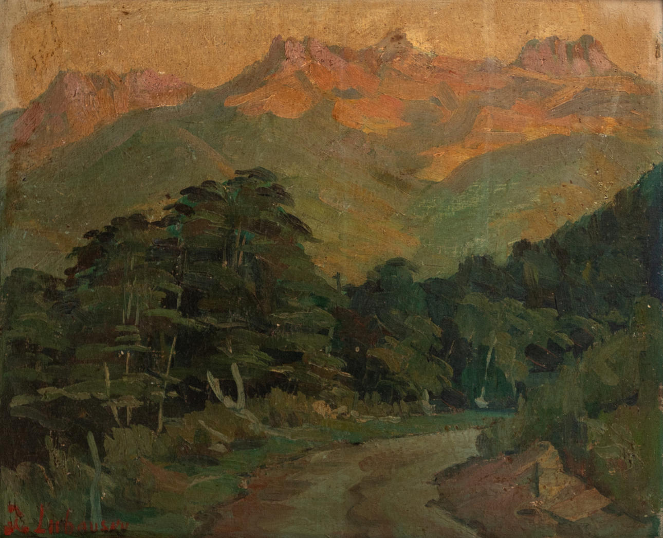 LUBAVSKY. Paisaje sudamericano.