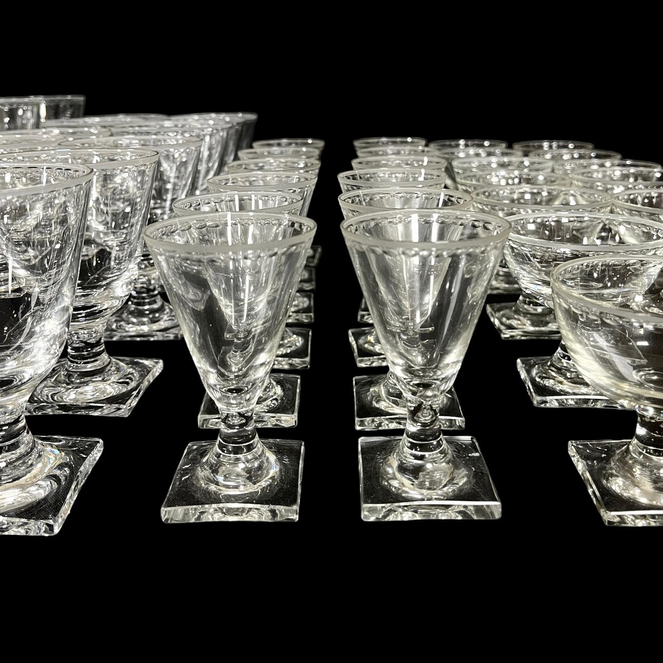 GLASSERVIS, 62 delar, 