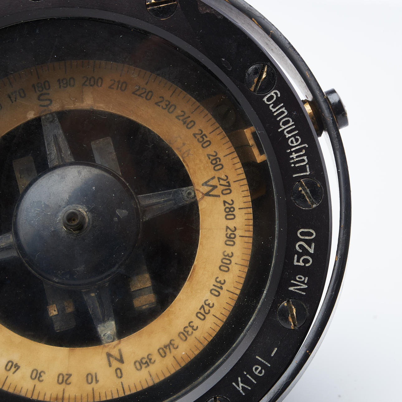 COMPASS. Germany, no 520 Nautische Werkstätten, Kiel - Lütjeburg, 20th ...
