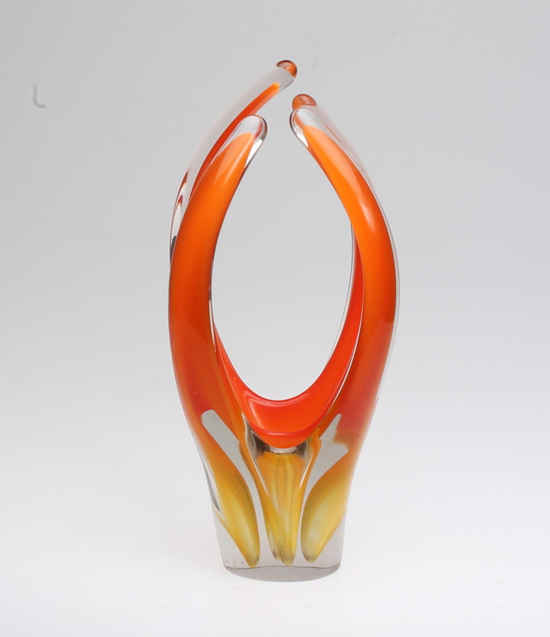 PAUL KEDELV. VAS, glas, "Coquille", Flygsfors 59.