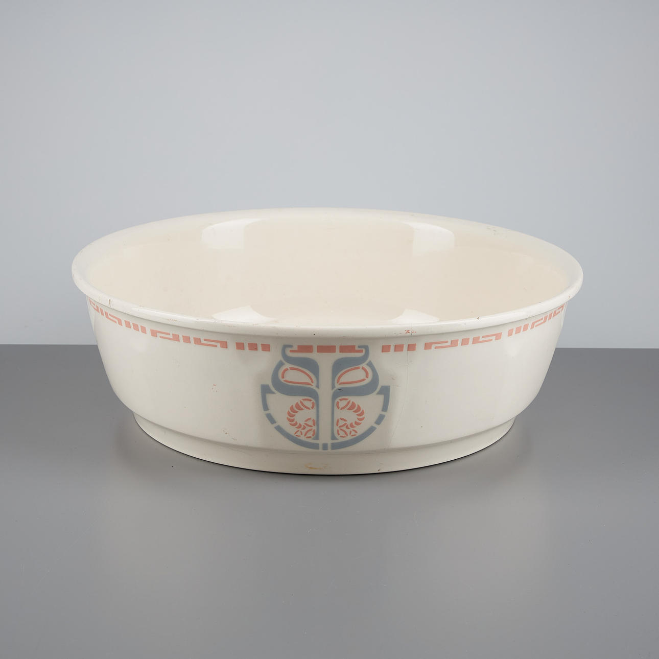 WASCHBECKEN, Steinzeug, Jugendstil, Villeroy & Boch.