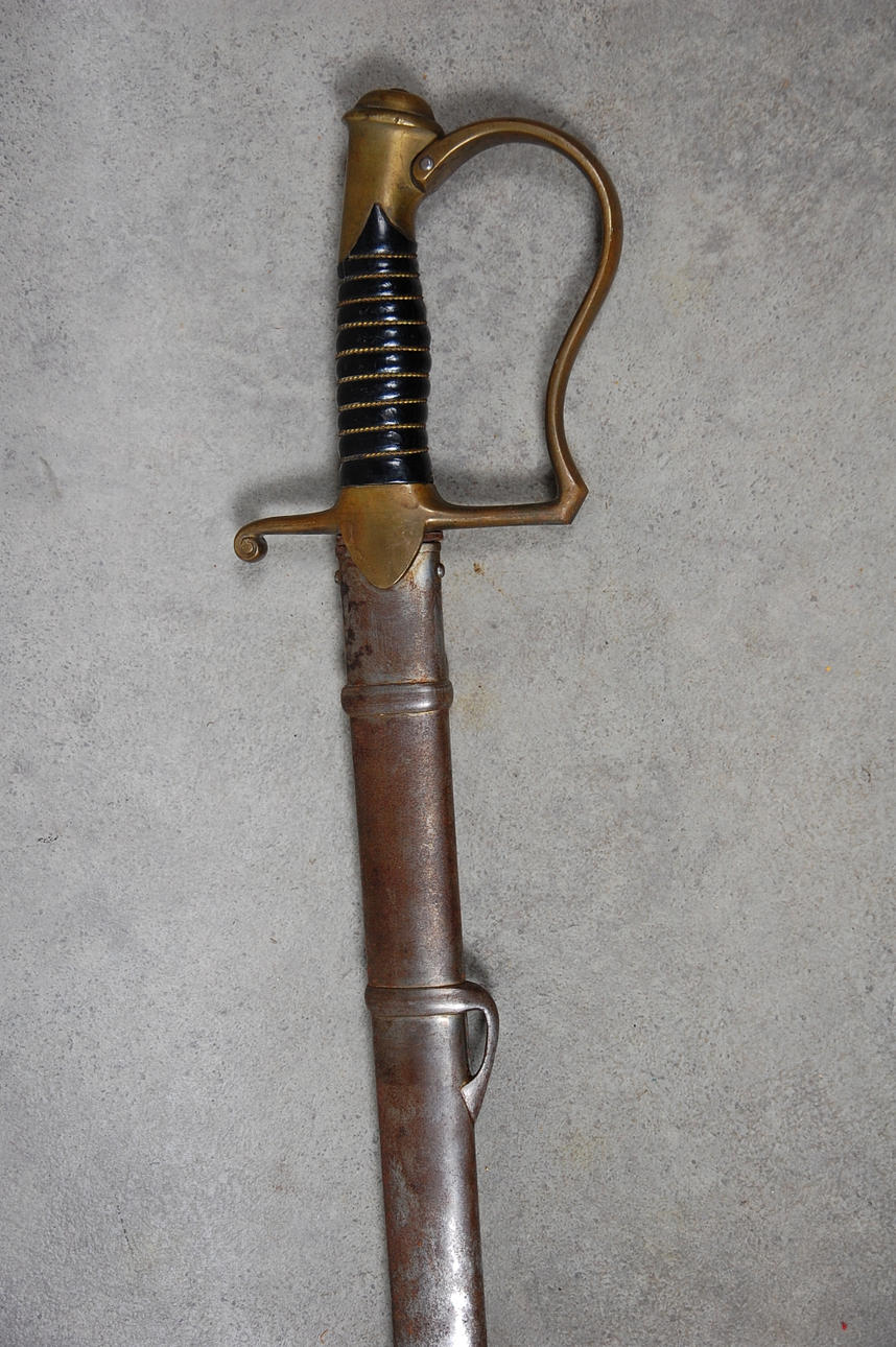 SABEL, Pallasch, Mod 1889 för sergant vid artilleri.