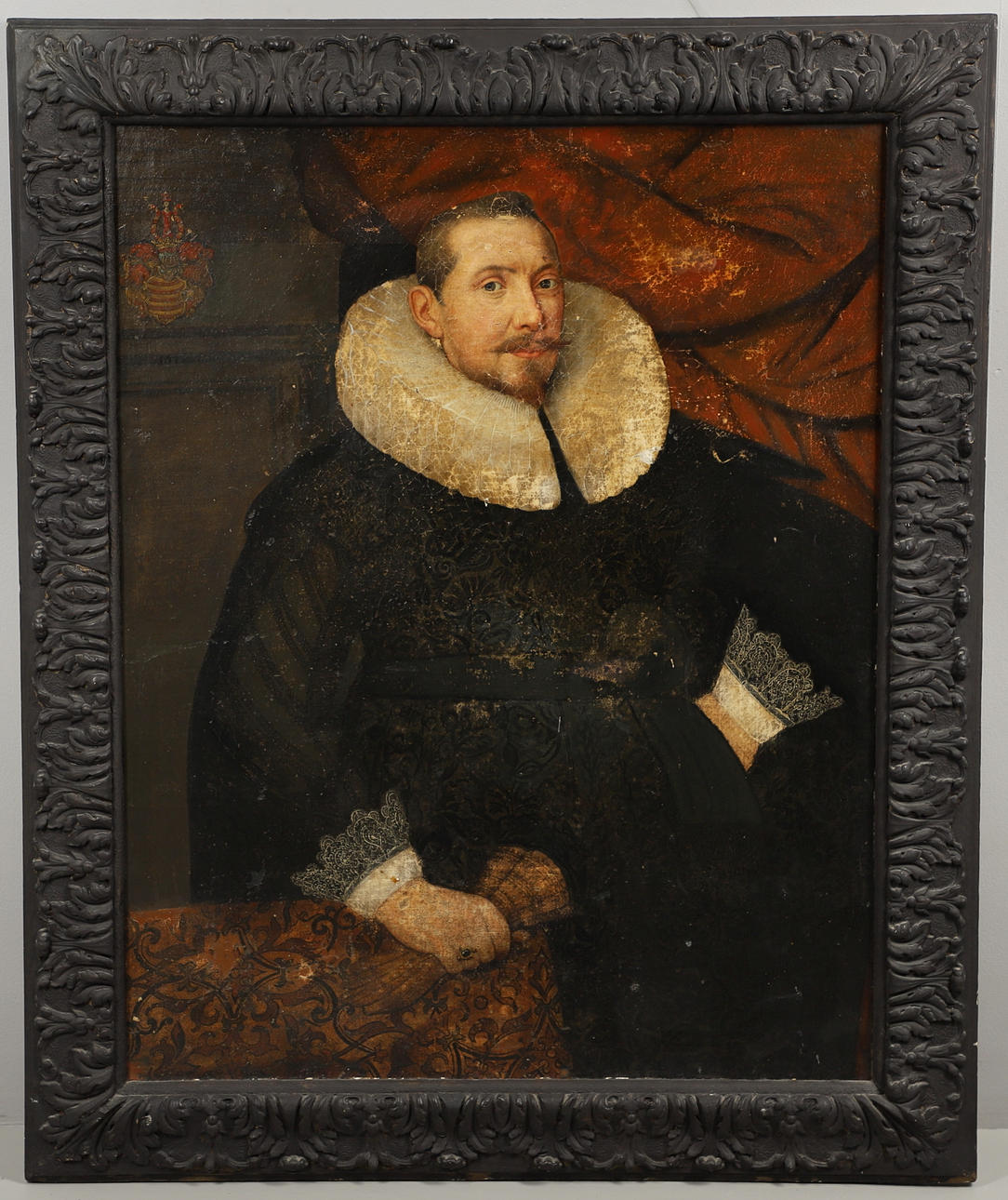 FOLLOWER OF FRANS POURBUS THE YOUNGER (1569-1622). PORTRAIT OF A NOBLEMAN OF THE VON ELVERFELDT FAMILY.
