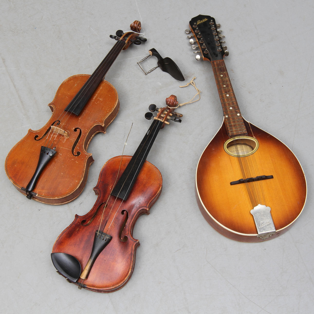 MANDOLIN Levin samt FIOLER 2 st.