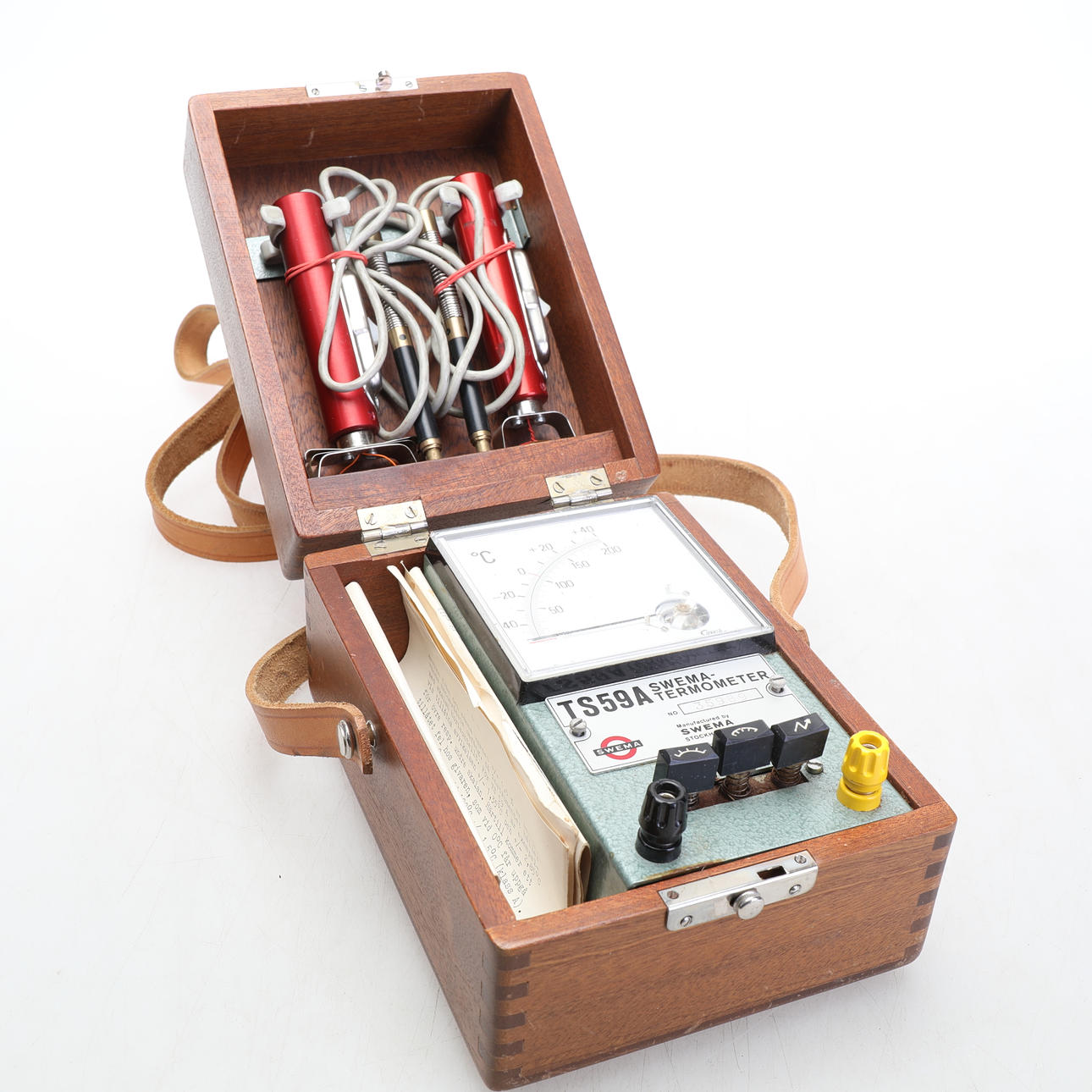 TERMOMETER, Swema, temperaturmätare, TS 59A.