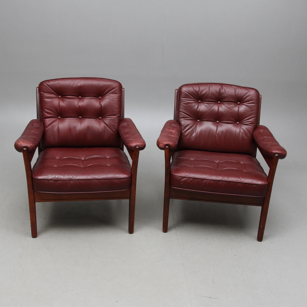 FÅTÖLJER 1 par, Bröderna Andersson, 1900-tal.