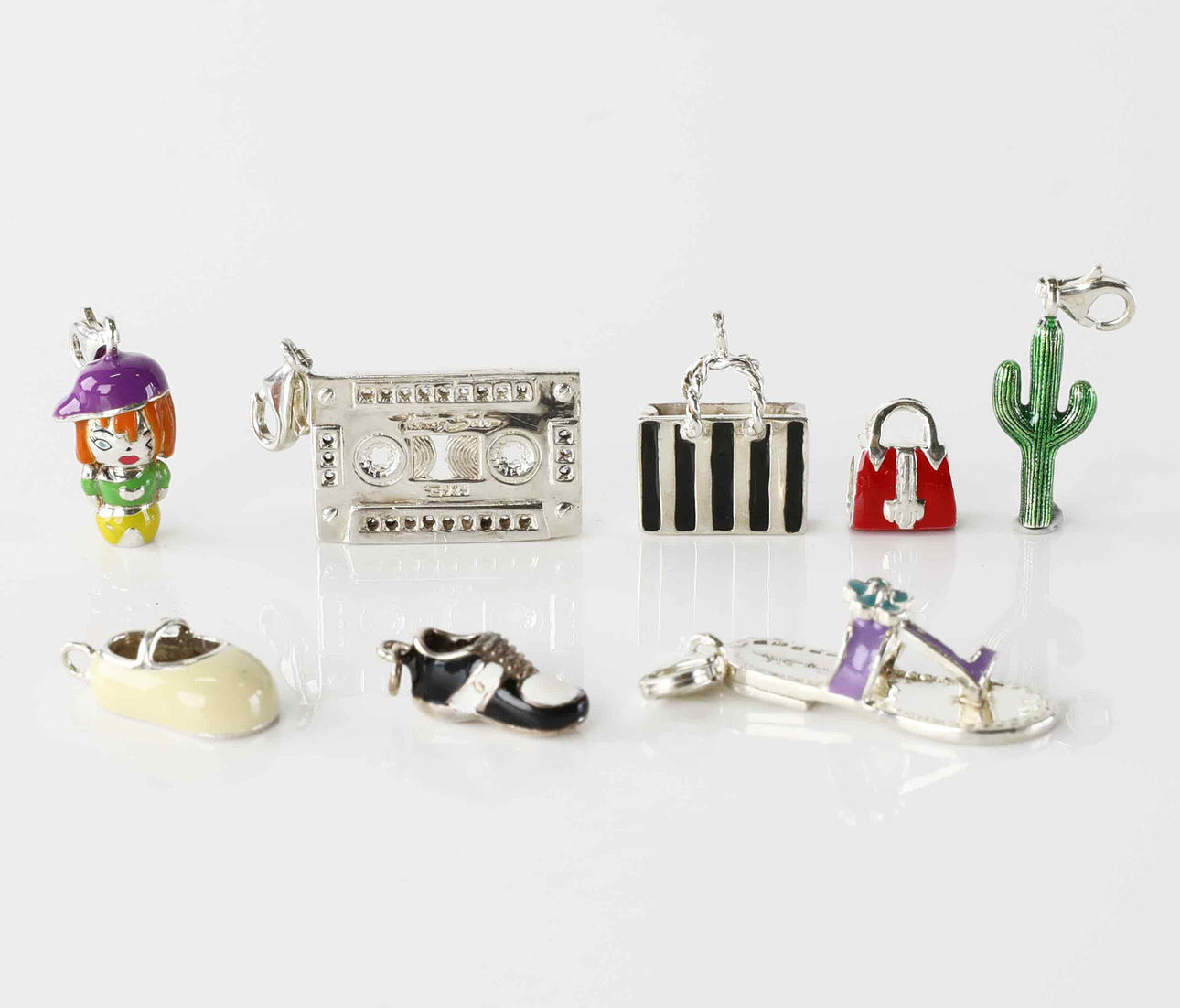 THOMAS SABO. berlocker, 8 st, sterlingsilver.