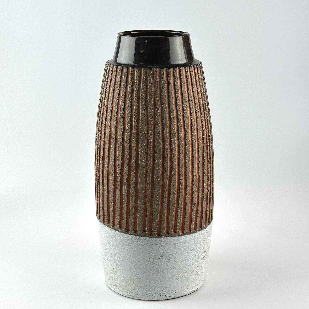 MARI SIMMULSON. Jarrón de suelo, gres, Upsala Ekeby, modelo 4590.